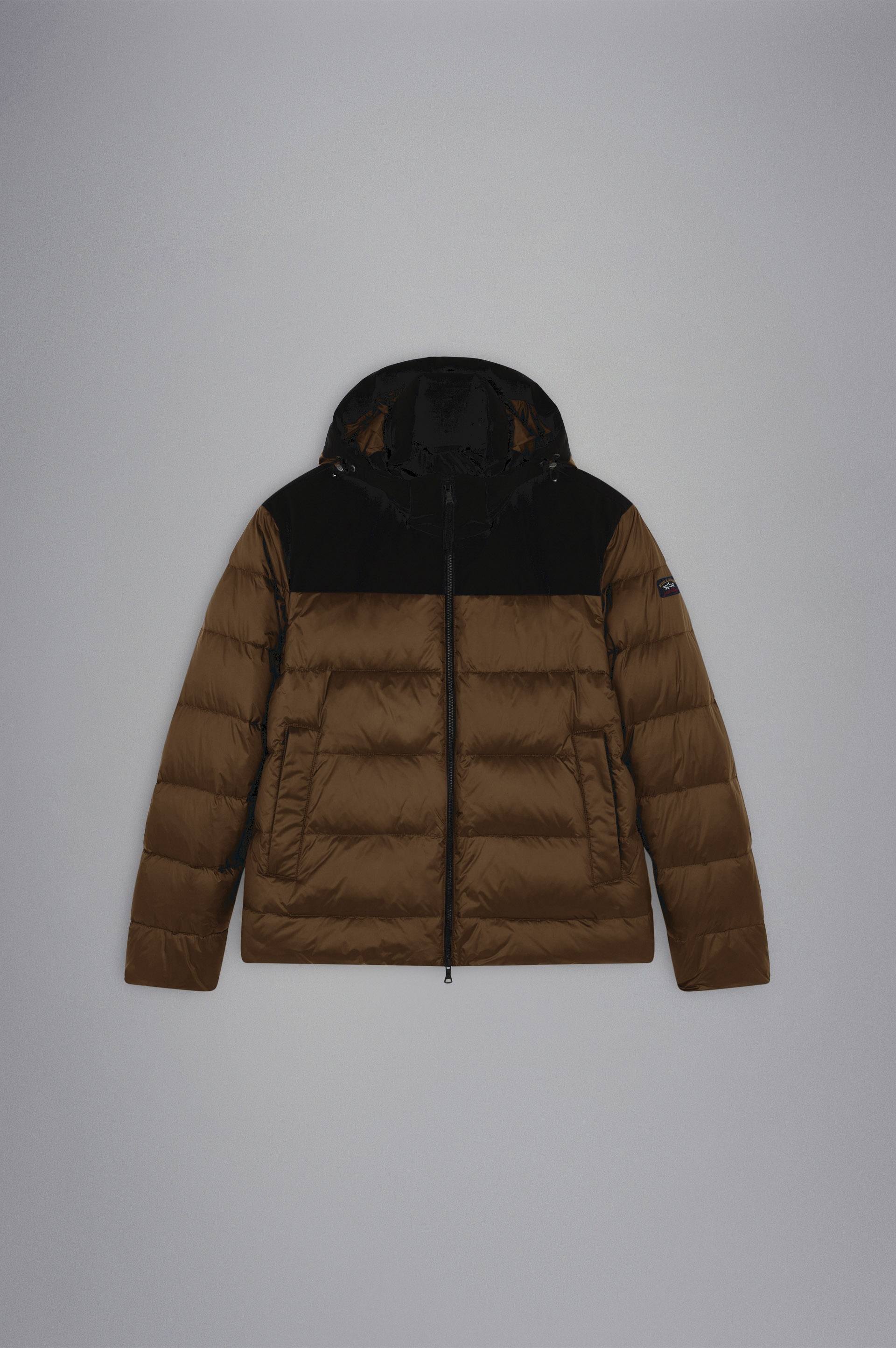 COLOR BLOCK DOWN JACKET - 1
