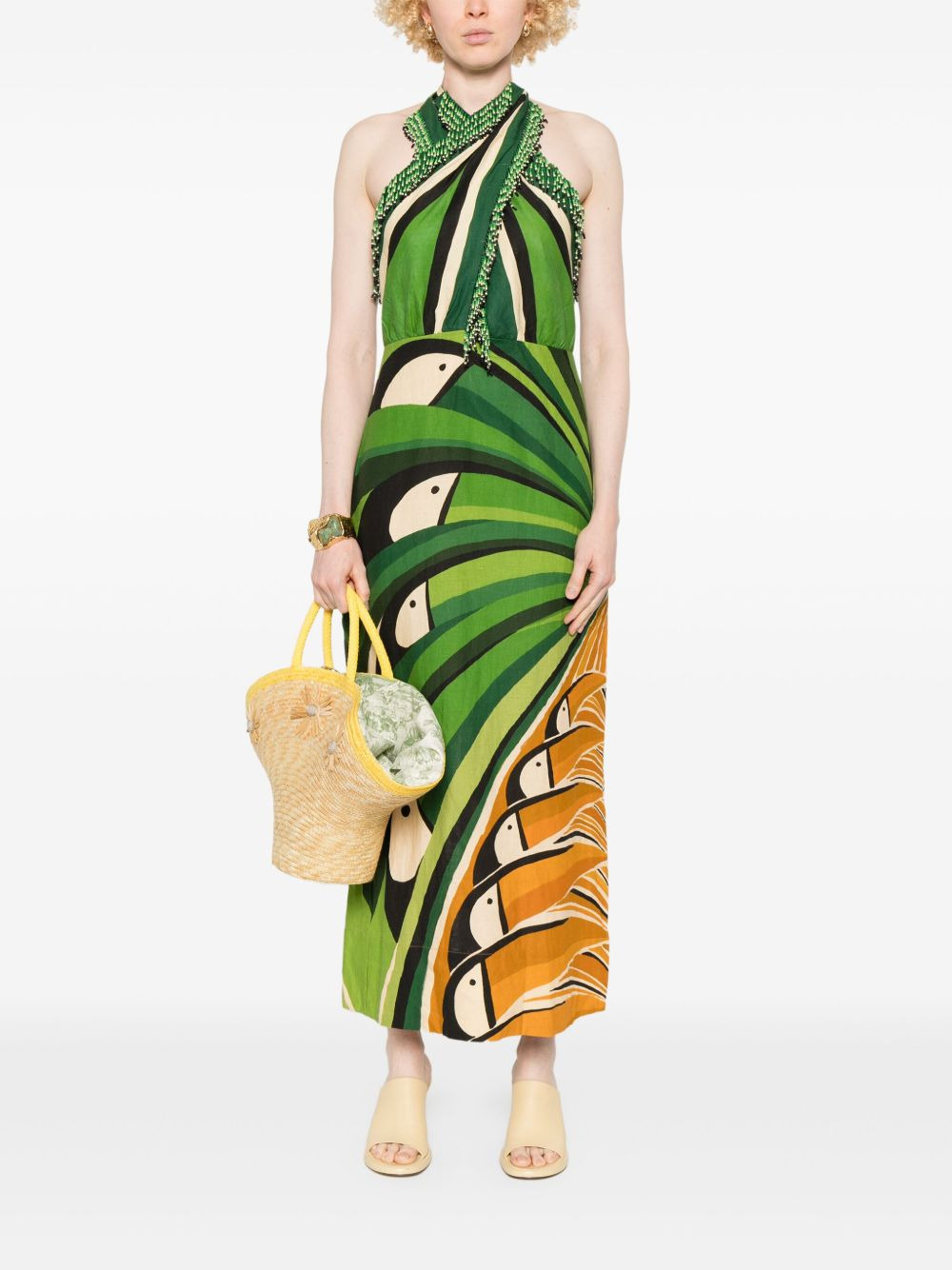 Toucan Tree maxi dress - 2