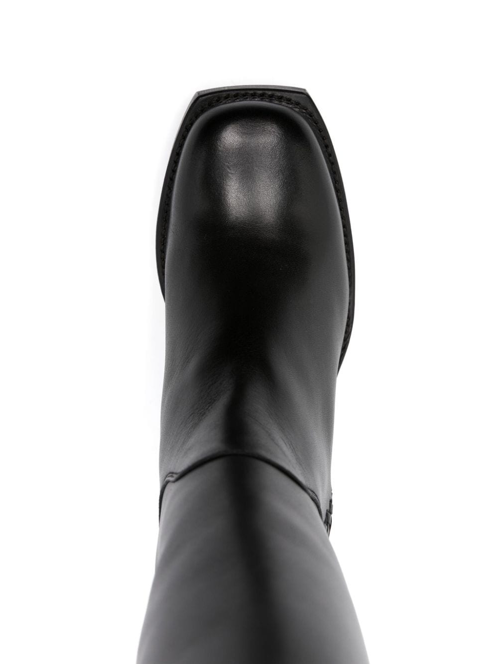 Aumandra 65mm leather boots - 4