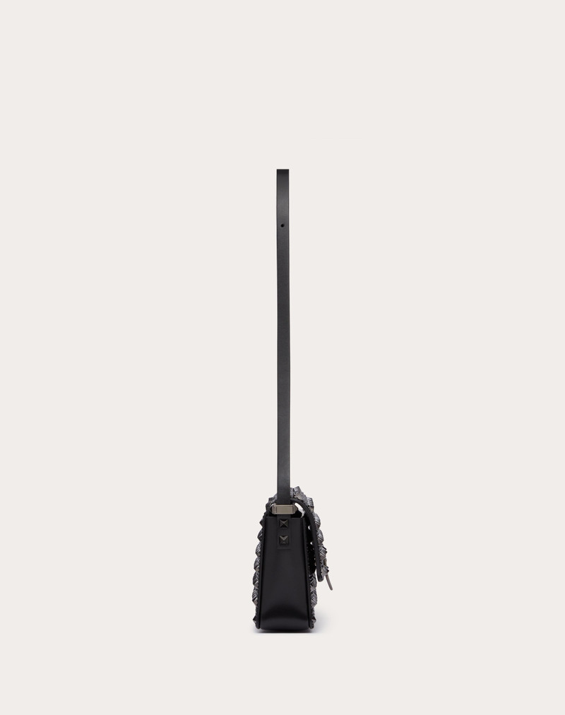 ROCKSTUD23 E/W EMBROIDERED SHOULDER BAG 4