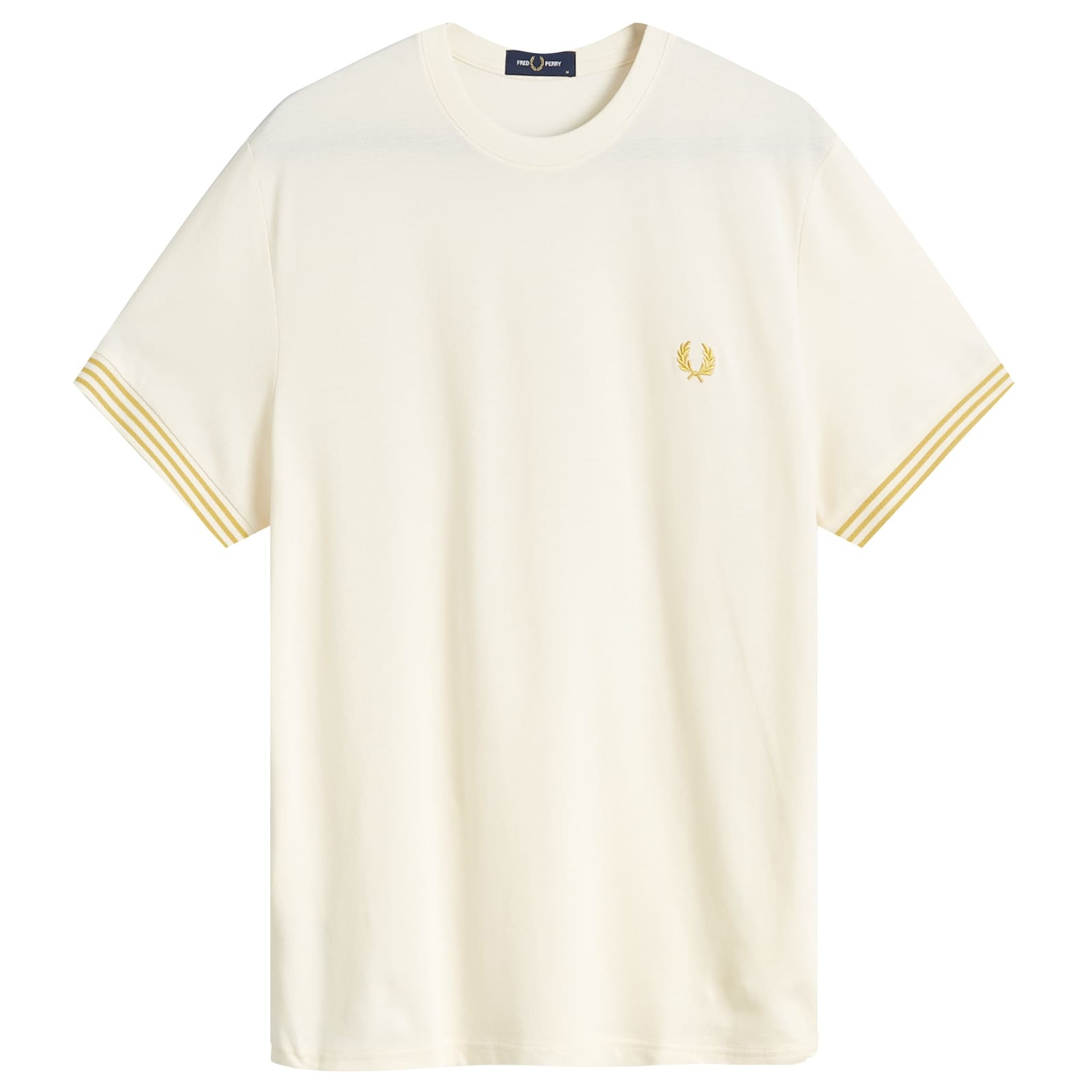 Fred Perry Striped Cuff T-Shirt - 1