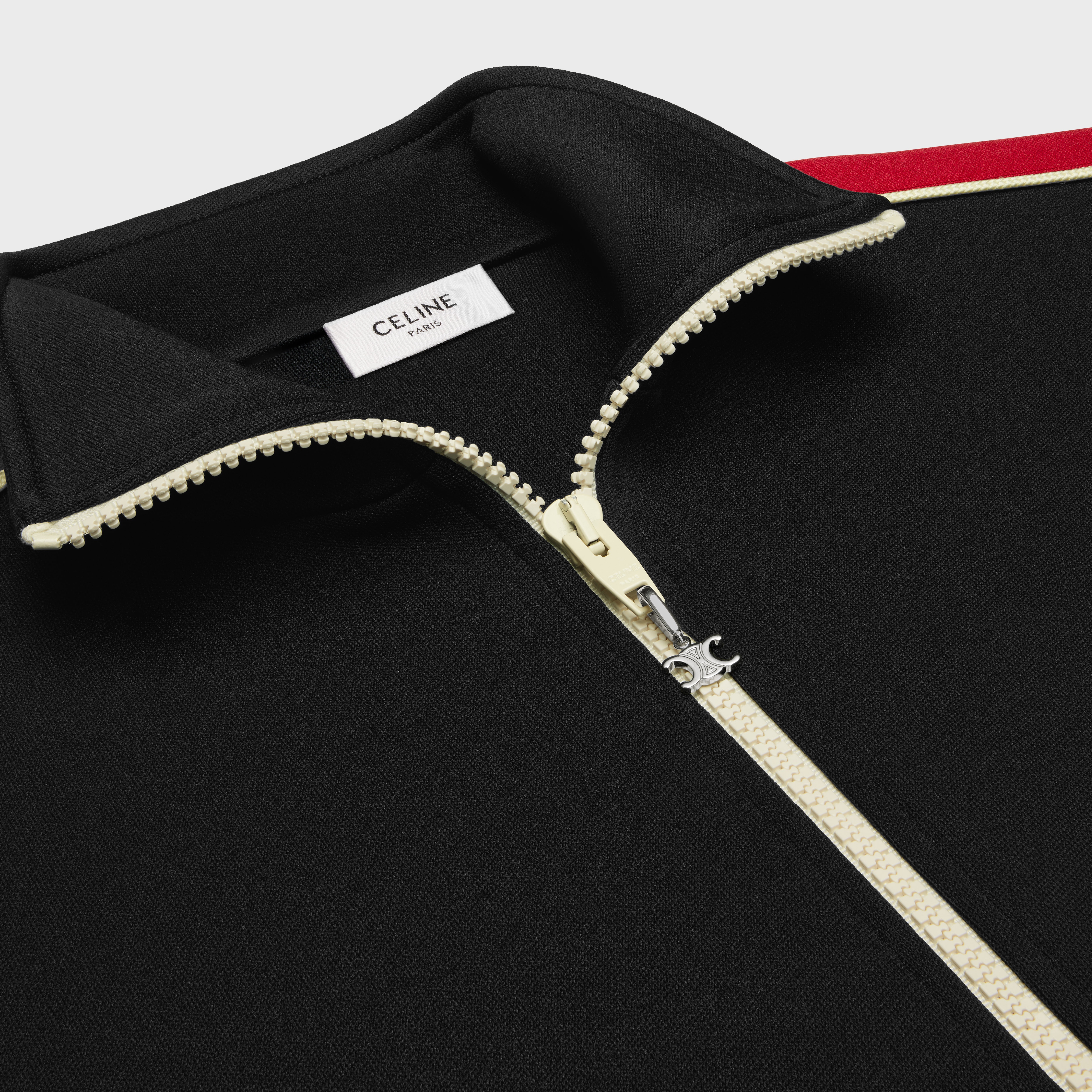 CELINE tracksuit jacket in double face jersey | REVERSIBLE CELINE tracksuit jacket in double face jersey | REVERSIBLE