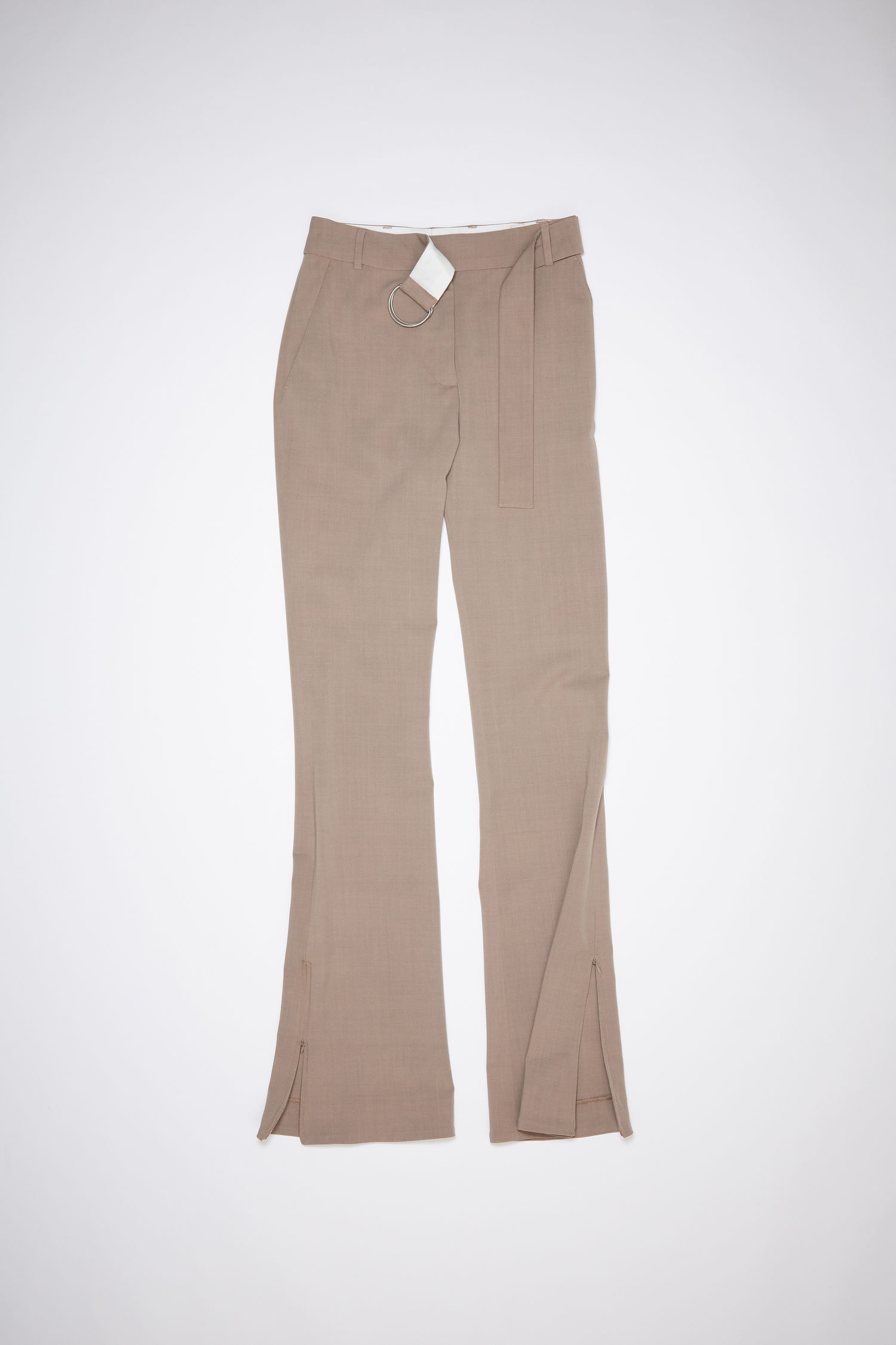 Tailored trousers - Mink brown - 1