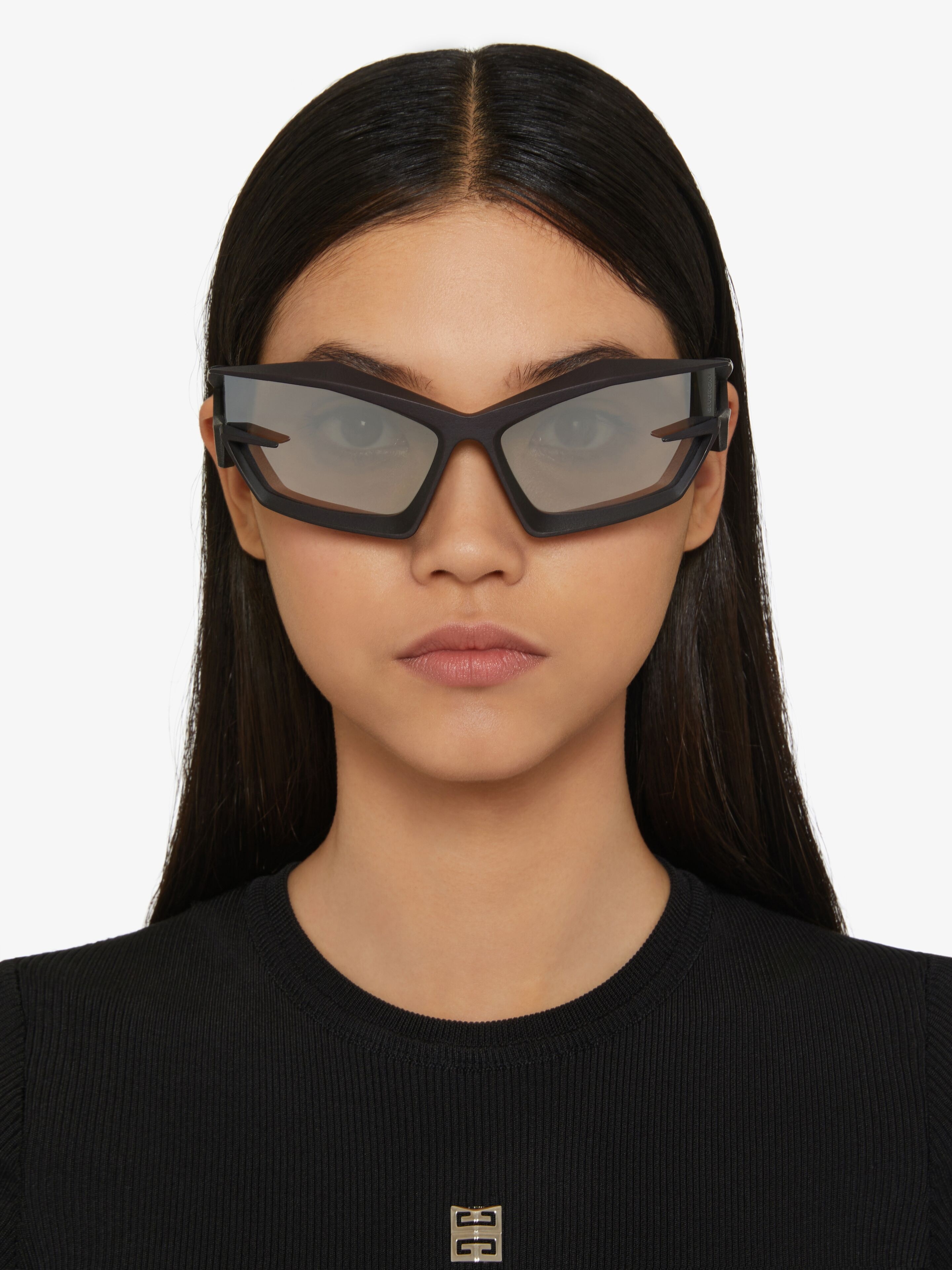 【GIVENCHY】giv cut cat-eye nylon サングラス Givenchy GIV CUT UNISEX SUNGLASSES IN NYLON | REVERSIBLE