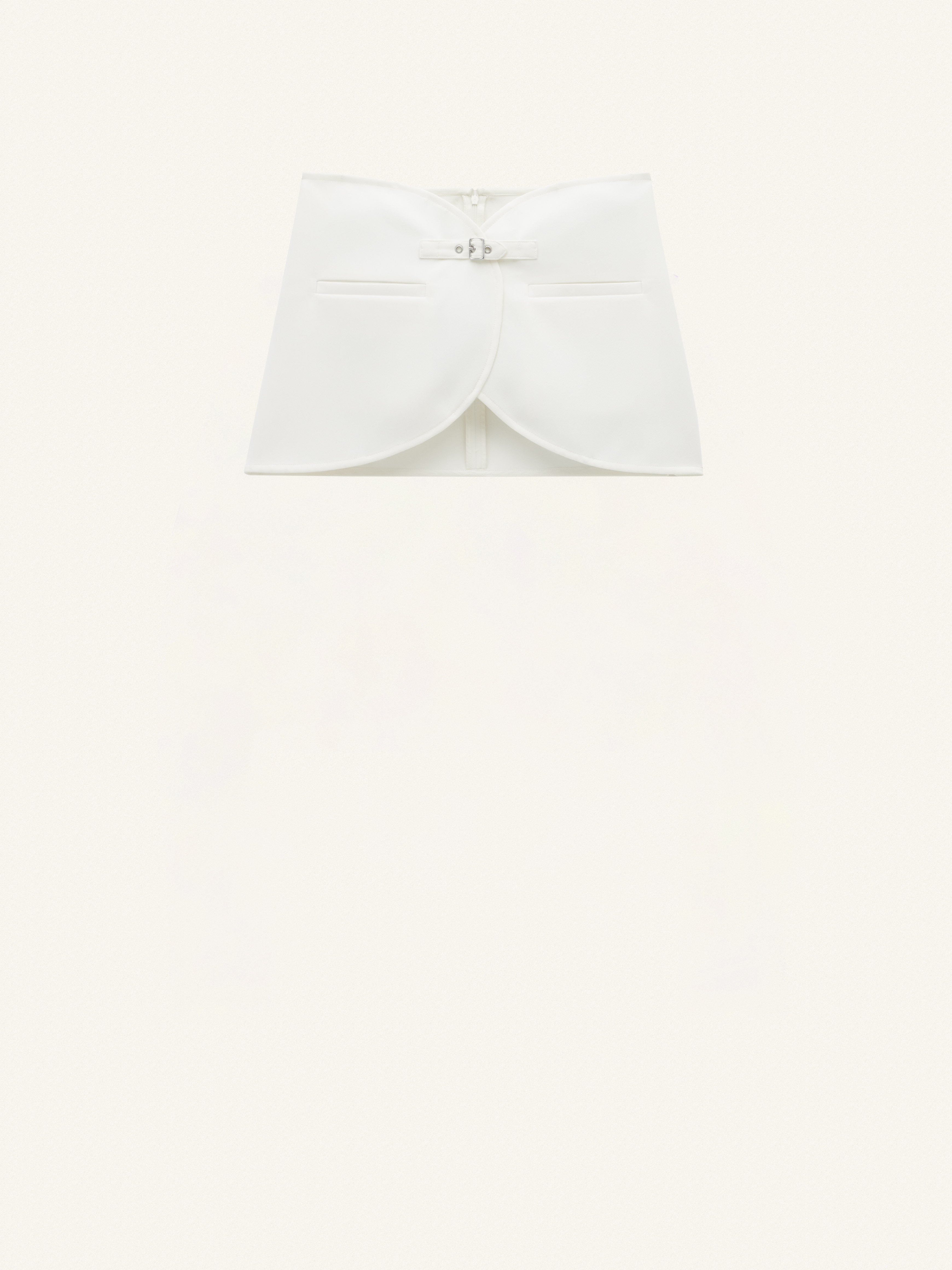ELLIPSE TWILL MINI SKIRT - 1