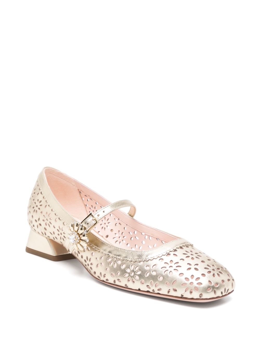 Très Vivier balelt flats - 2