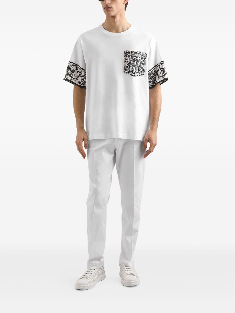 Dolce & Gabbana Men T-Shirt With Logo - 2