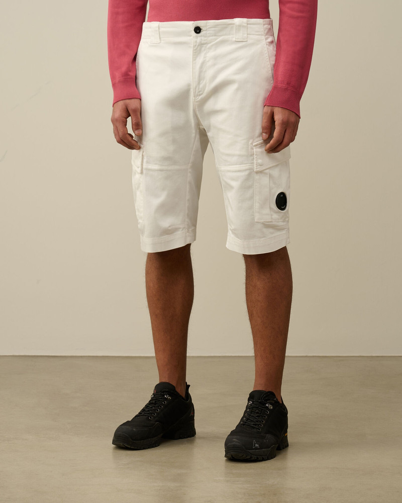 C.P. Company Stretch Sateen Cargo Shorts outlook