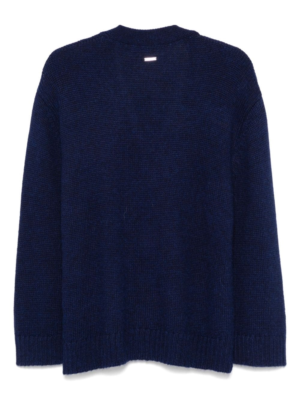 alpaca wool cardigan - 2