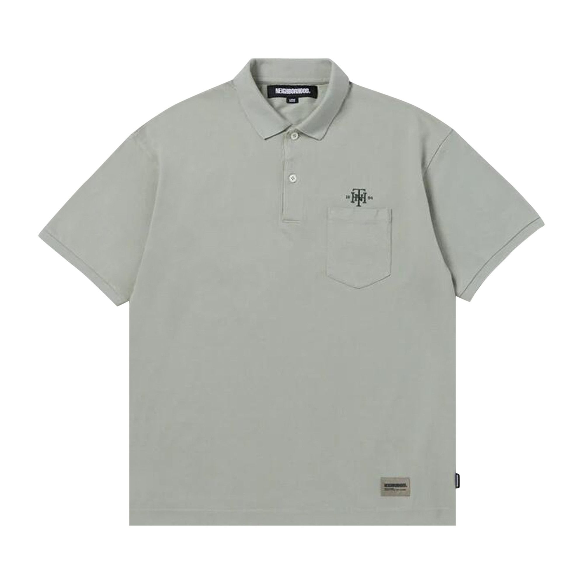 最高の品質 NEIGHBORHOOD Neighborhood Pique Polo Shirt 'Sage' | REVERSIBLE トップス