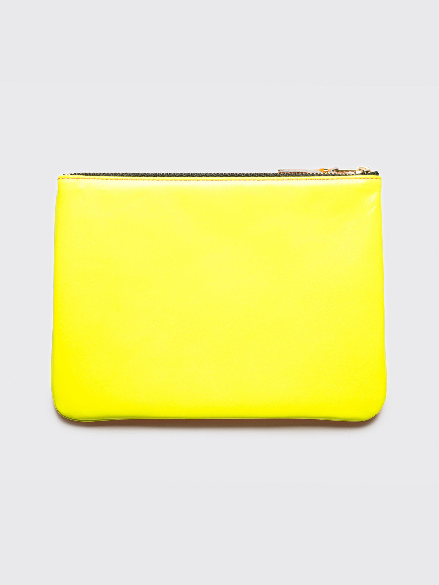 COMME DES GARÇONS WALLET SA5100 SUPER FLUO PINK / YELLOW - 2