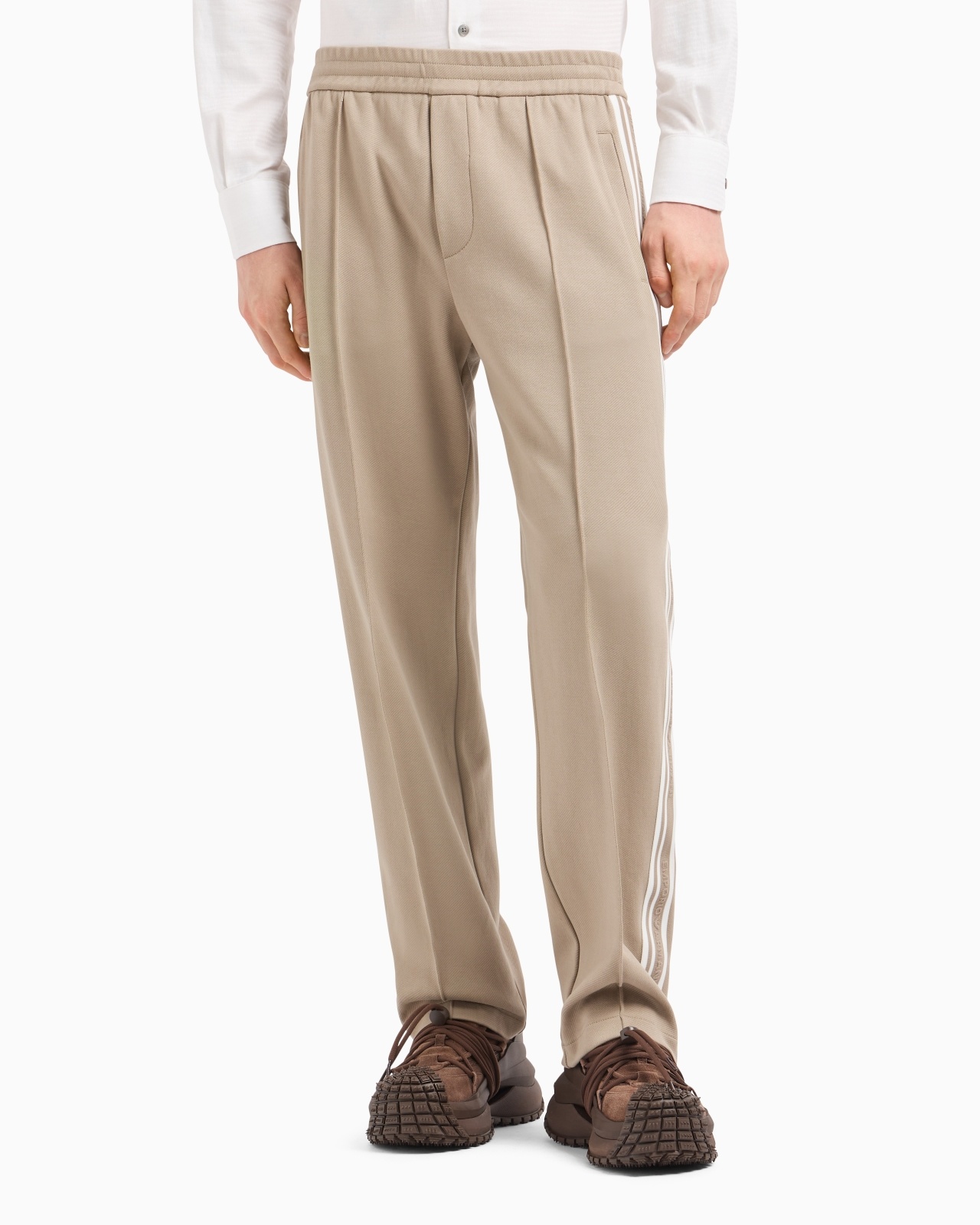 JERSEY TROUSERS WITH LOGO BANDS - 2