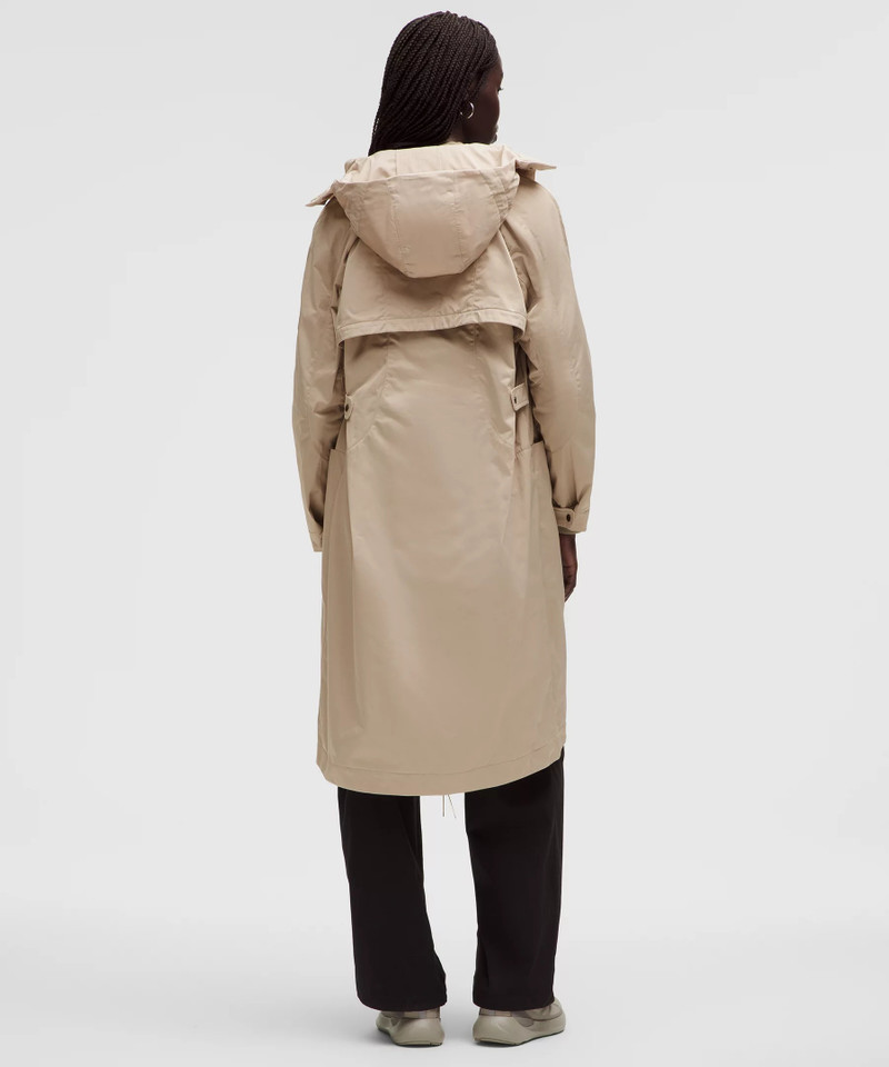 lululemon Taffeta Removable-Hood Long Jacket *SLNSH Collection outlook