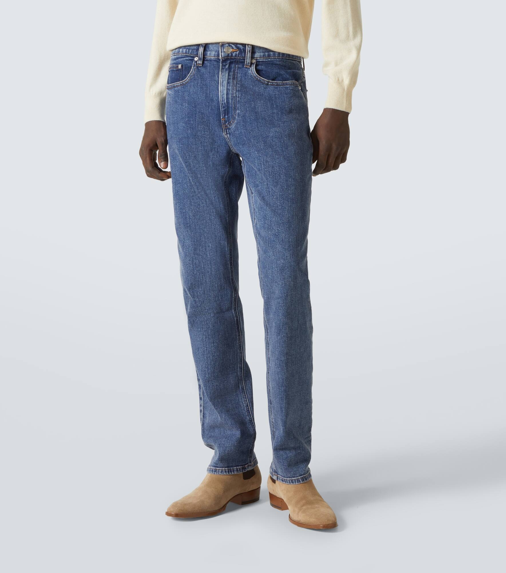 High-rise straight jeans - 3