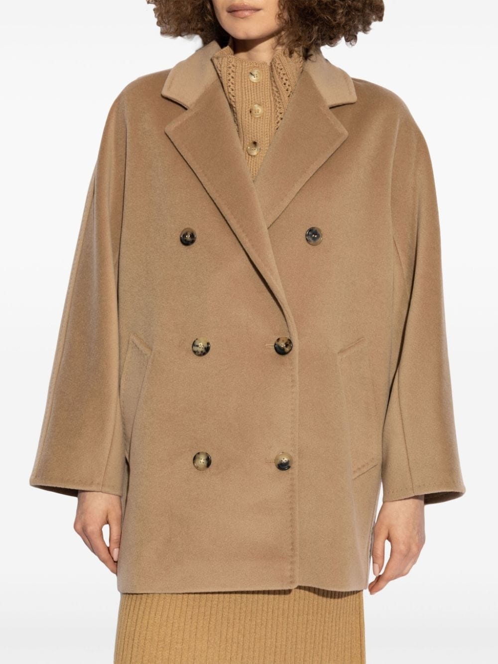 Rebus Double Breasted Coat - 3