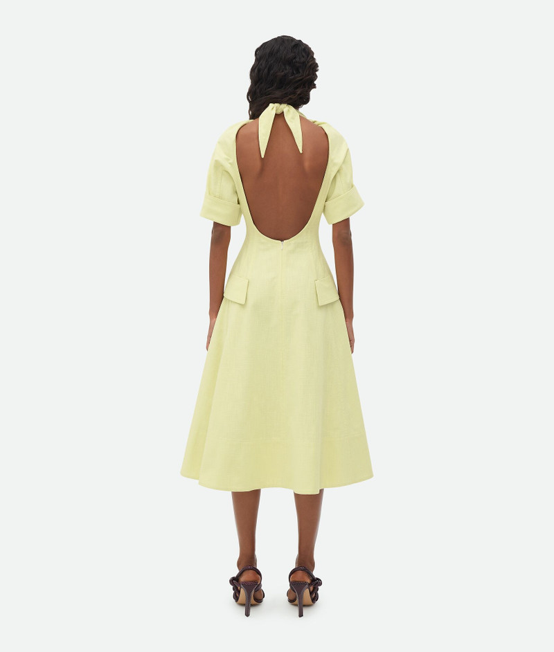 Textured Cotton Midi Dress 3