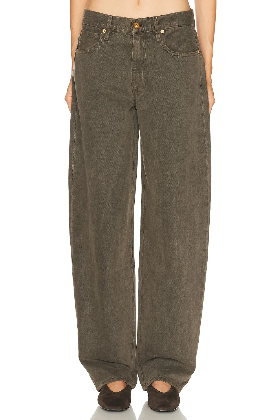 Ella Mid Rise Curve Leg - 1