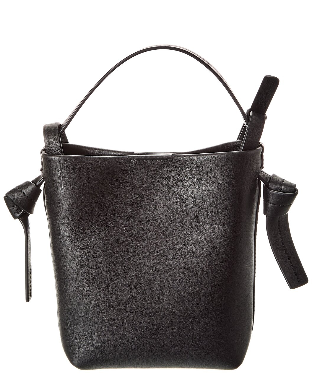 Jil Sander Logo Leather Bucket Bag - 2