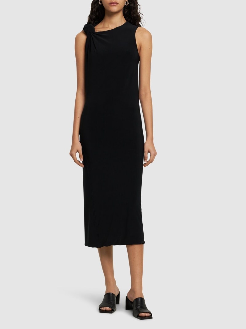 【送料&関税込】SportMax Nuble Dress Sportmax NUBLE Slim-fit jersey dress | REVERSIBLE