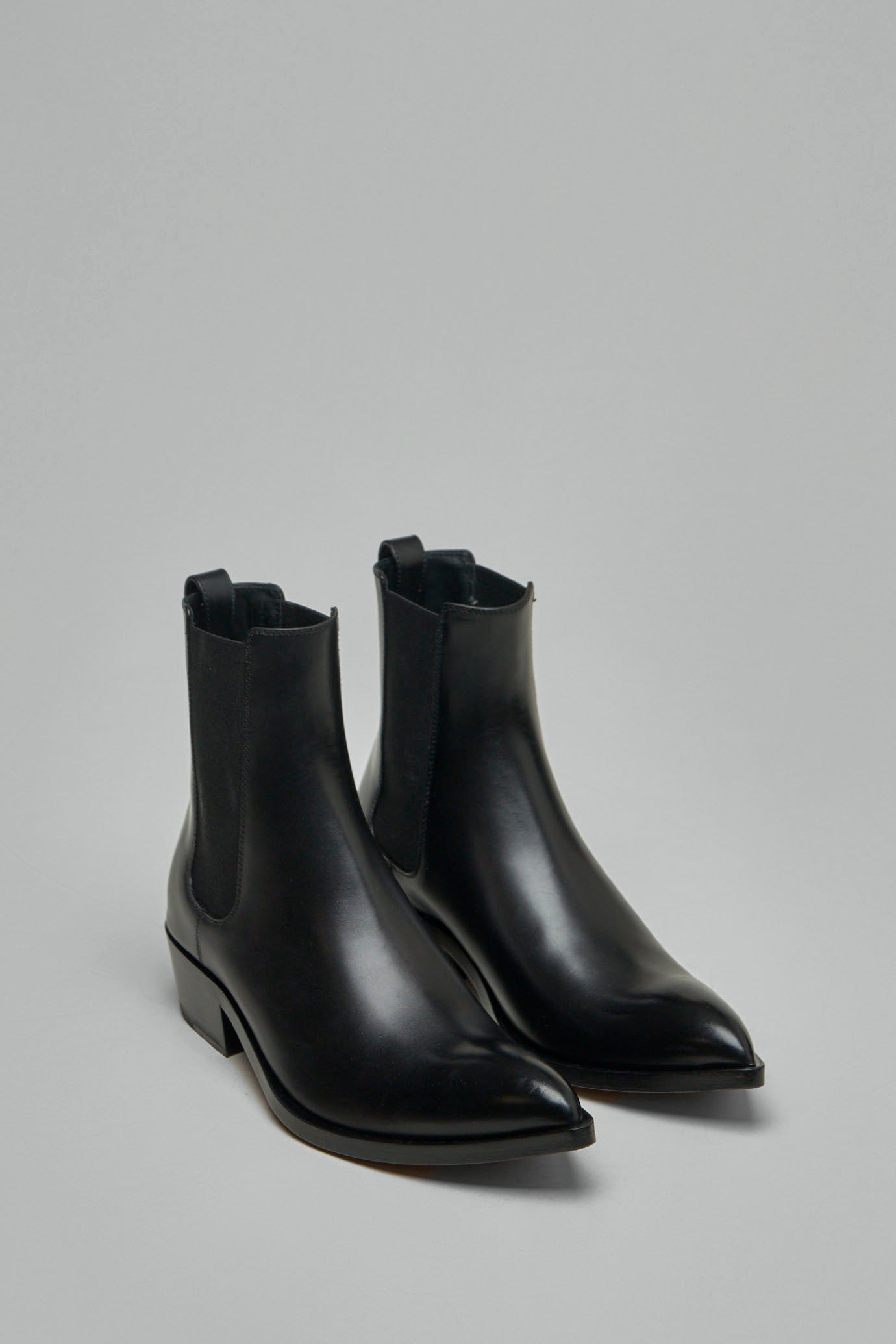 Burnished Leather Chelsea Boot - 2