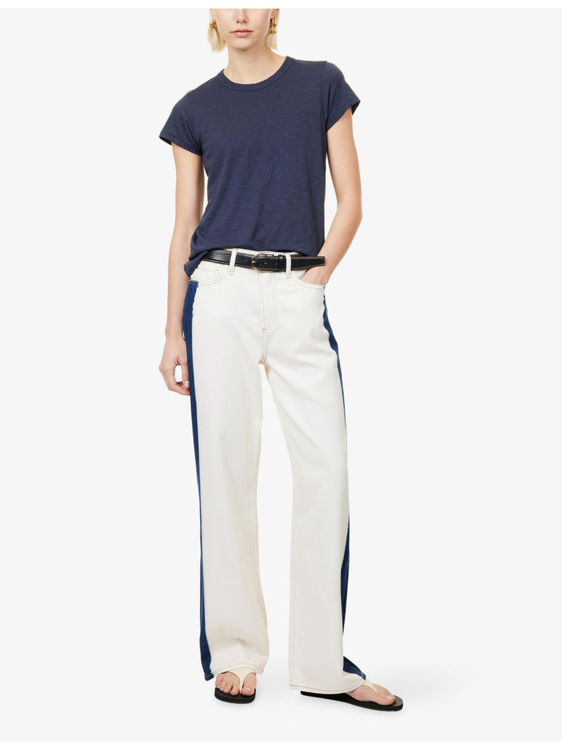 rag & bone The Slub Round-Neck Cotton T-shirt outlook