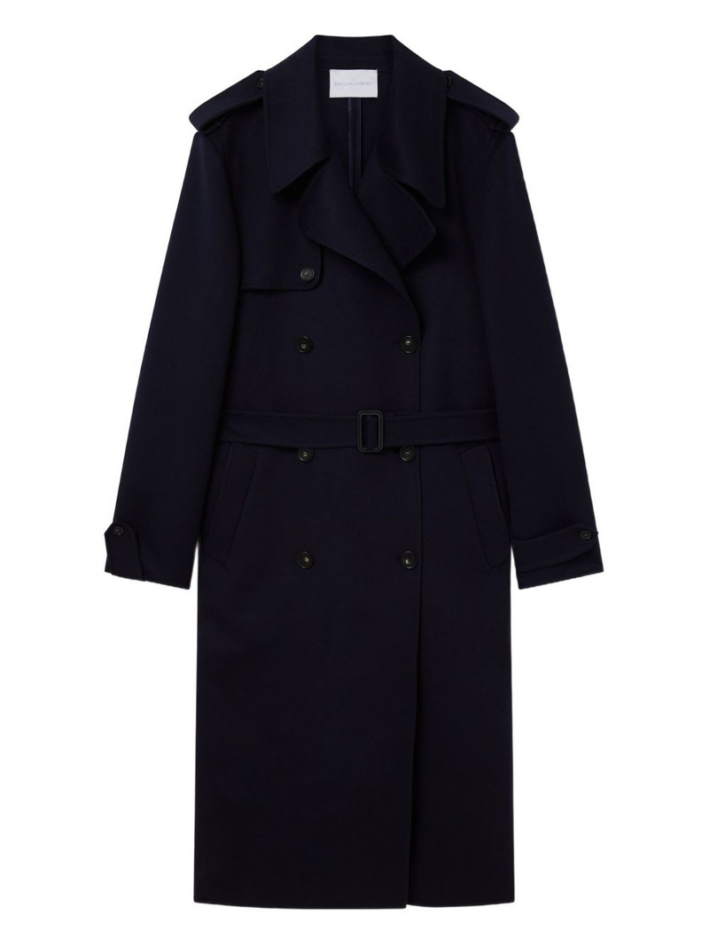 double-breasted trench coat 1