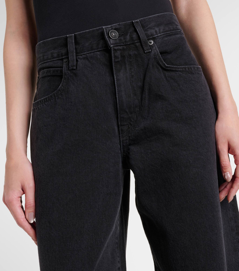 Tess Long high-rise barrel-leg jeans 4