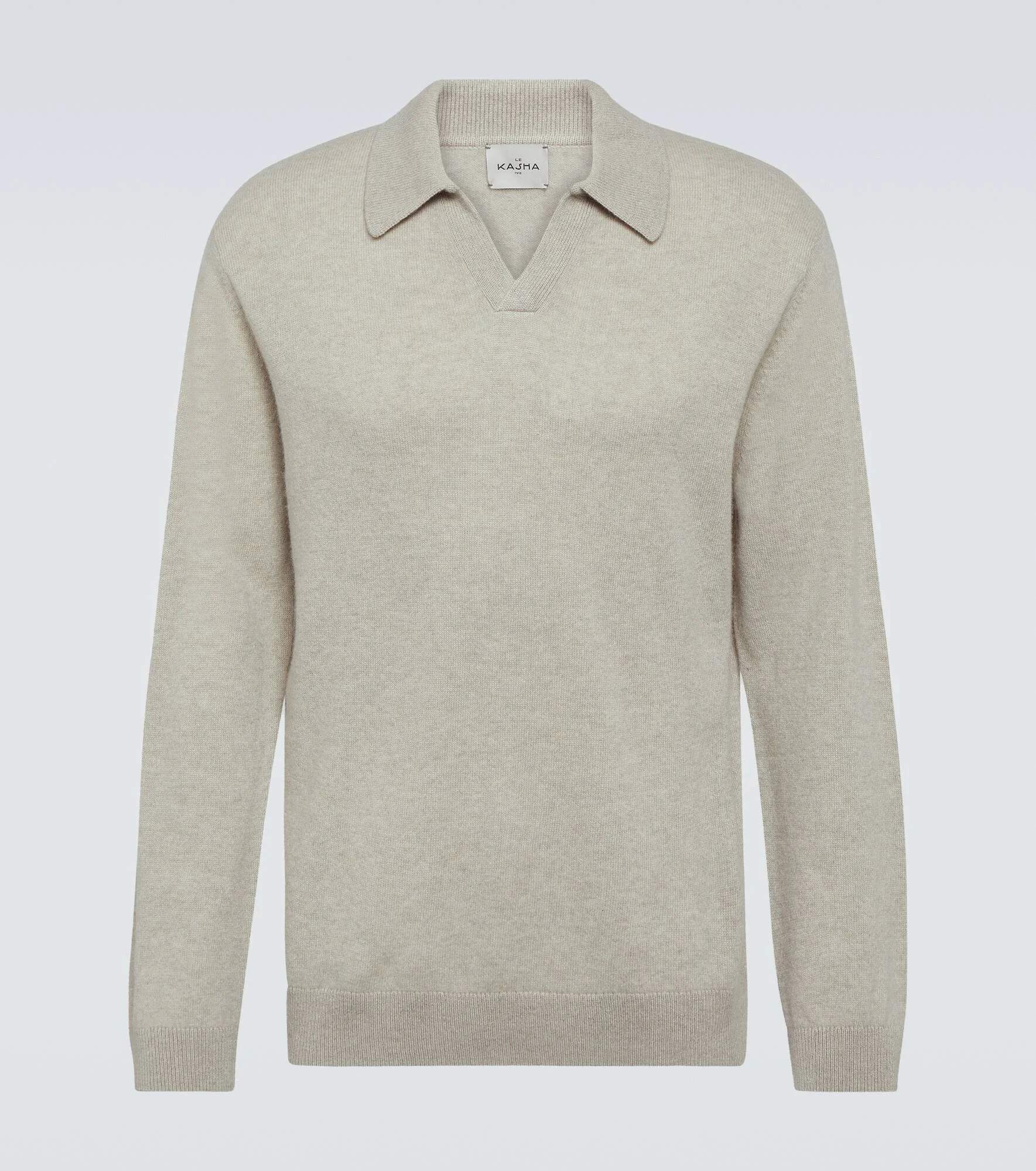 Gibson cashmere polo sweater - 1