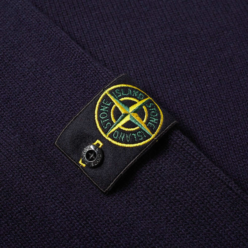 Stone Island Nylon Hood Knitted Jacket - 2