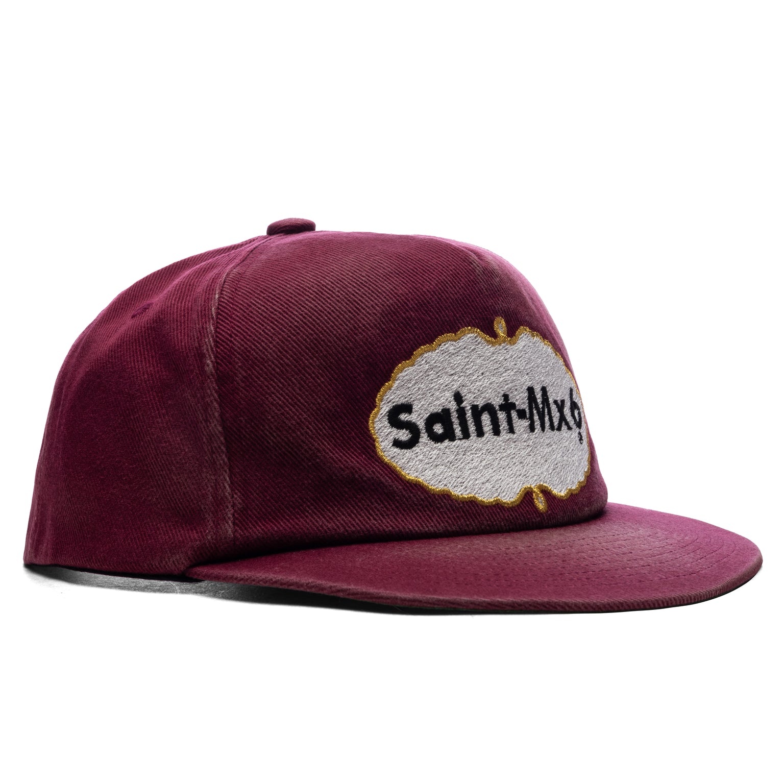 5 PANEL EAT ME CAP - BURGUNDY - 3
