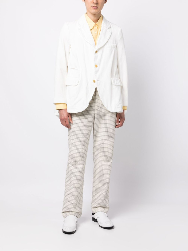 Comme des Garçons Homme Plus single-breasted blazer outlook