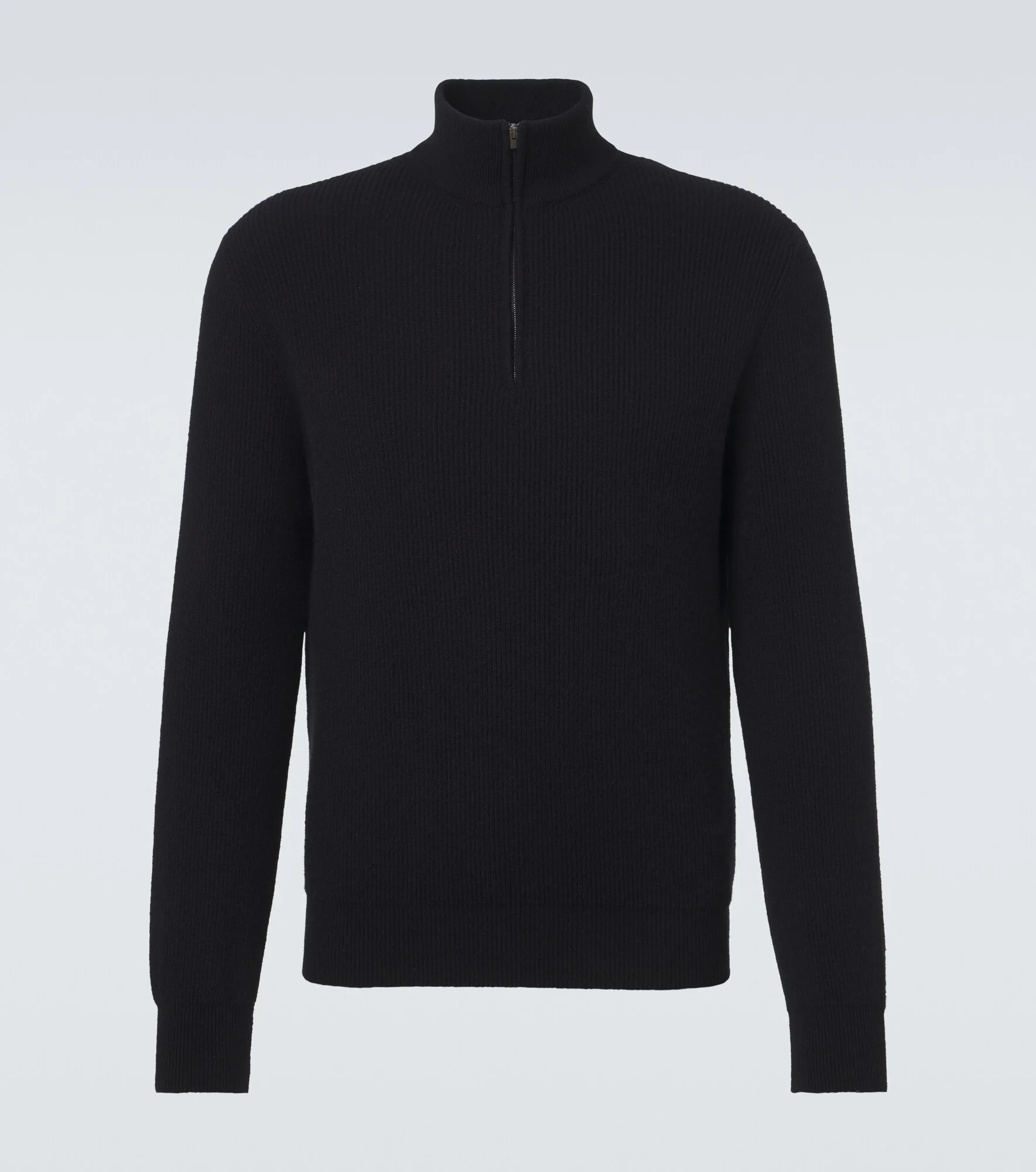 Cashmere half-zip sweater - 1