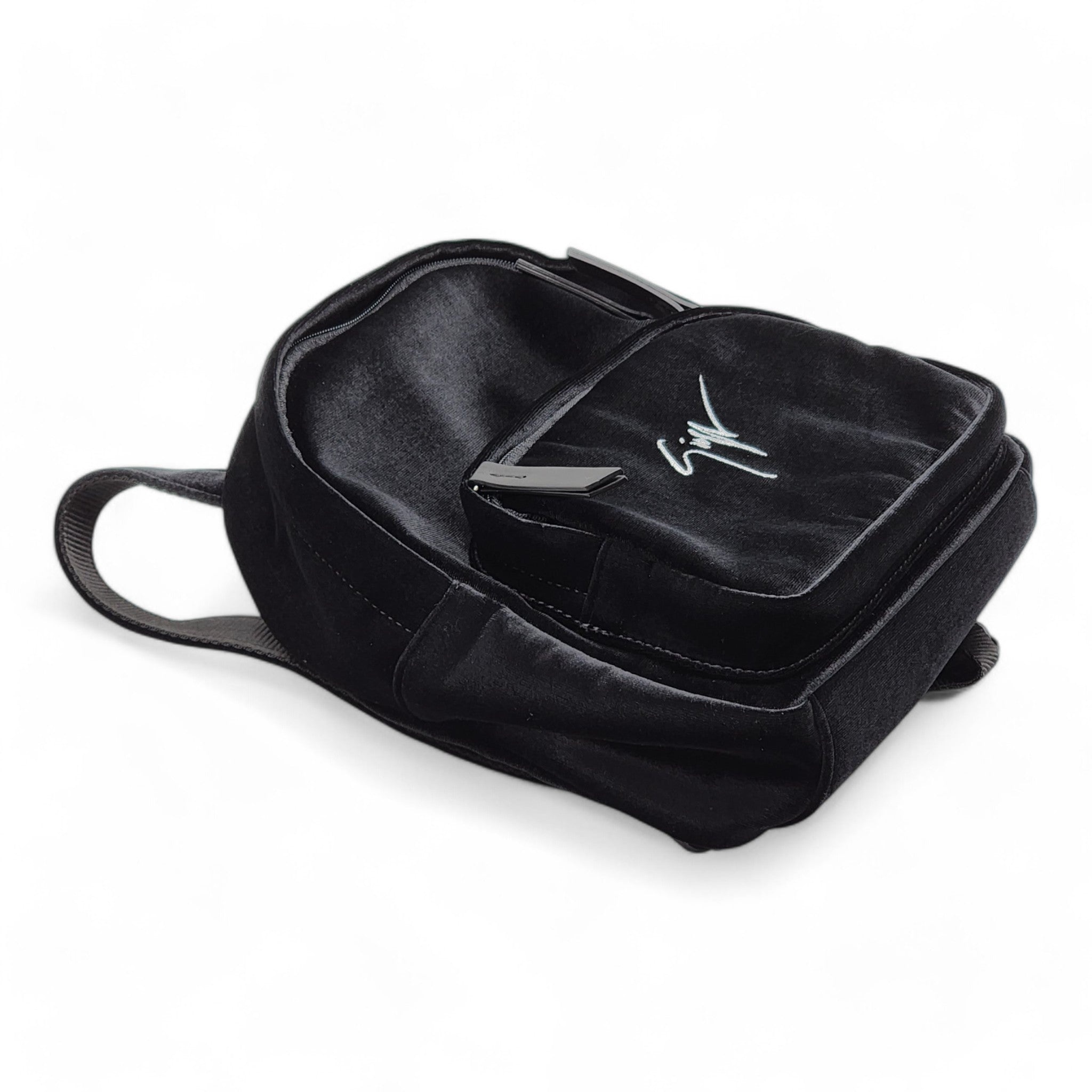 Giuseppe Zanotti Kilo XS Mini Backpack - Velvet - Black - 3
