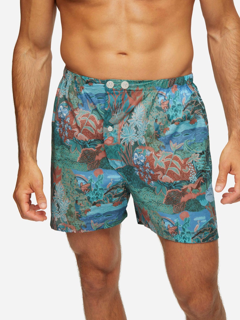 Men's Short Pyjamas Ledbury 59 Cotton Batiste Multi - 5