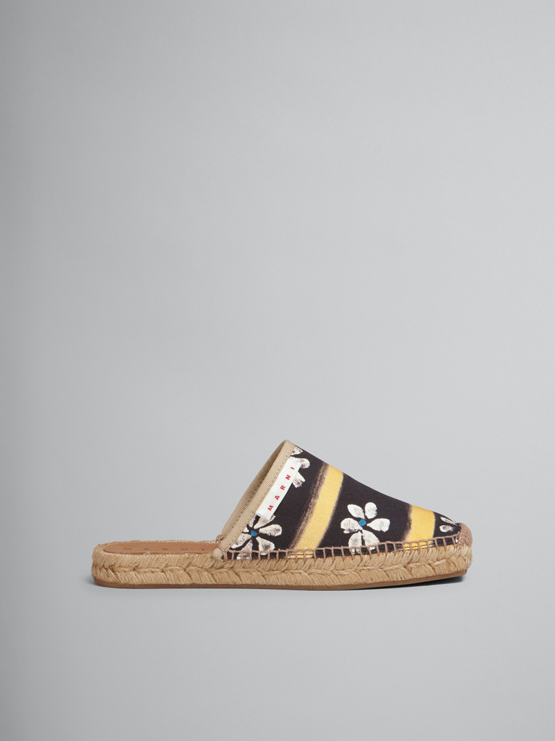 DAISY LANE PRINT CANVAS ESPADRILLES 1