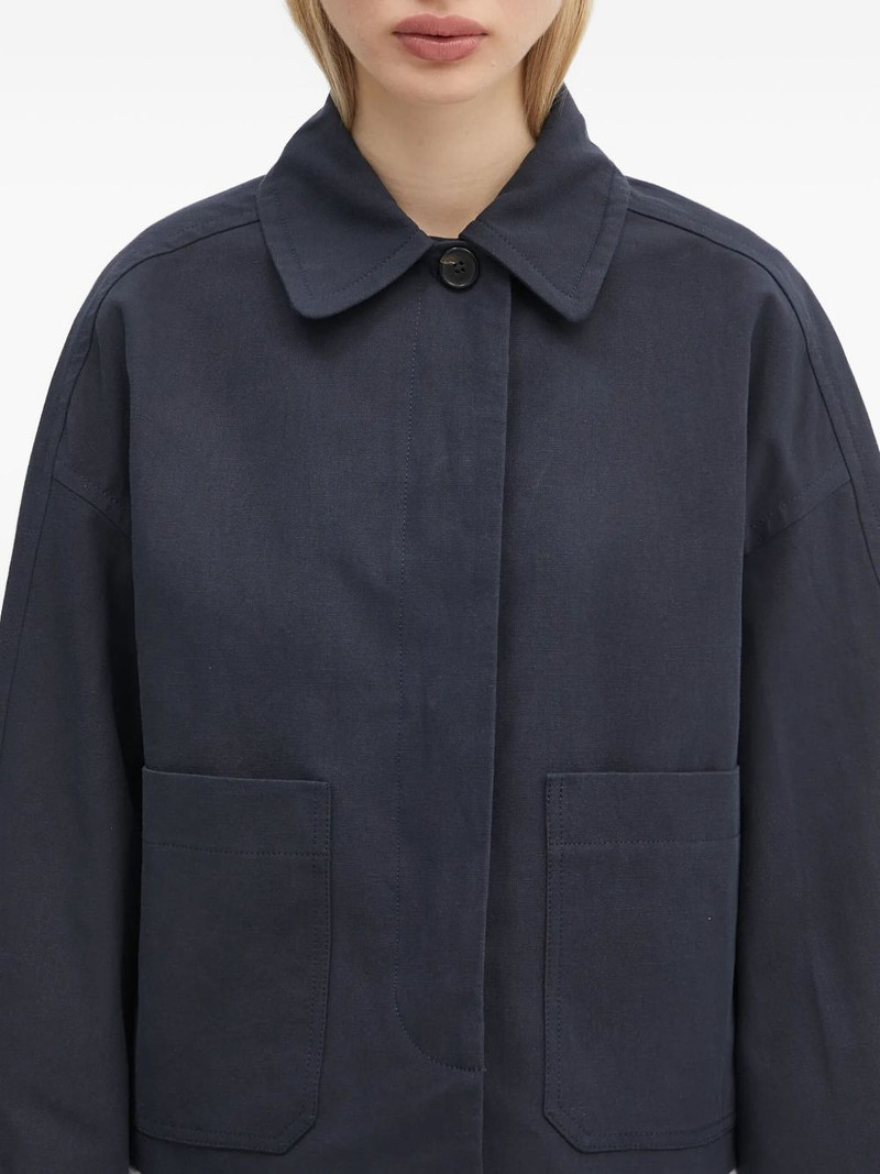 patch-pocket cropped jacket 4