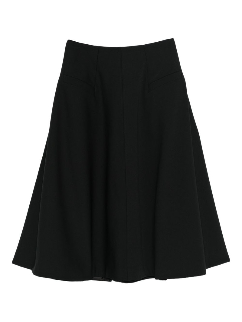 Celeste panelled midi skirt 1