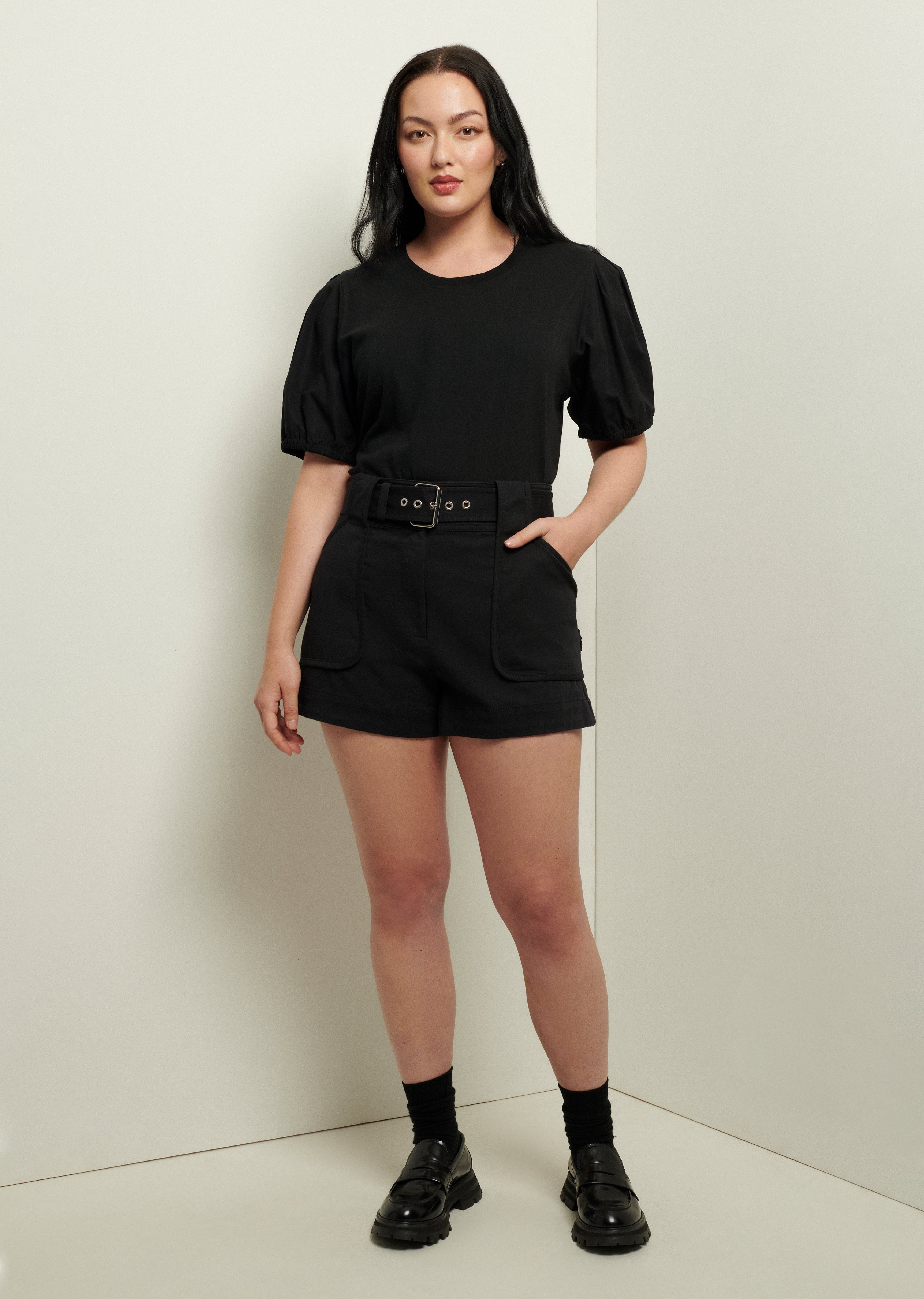 MONTEREY BELTED SHORTS - 3