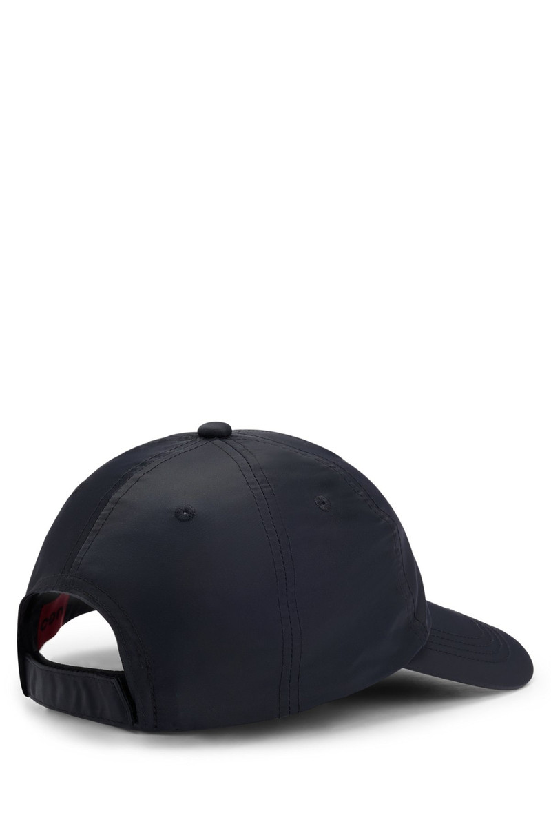 WATERPROOF NYLON CAP WITH STACKED LOGO BADGE 3