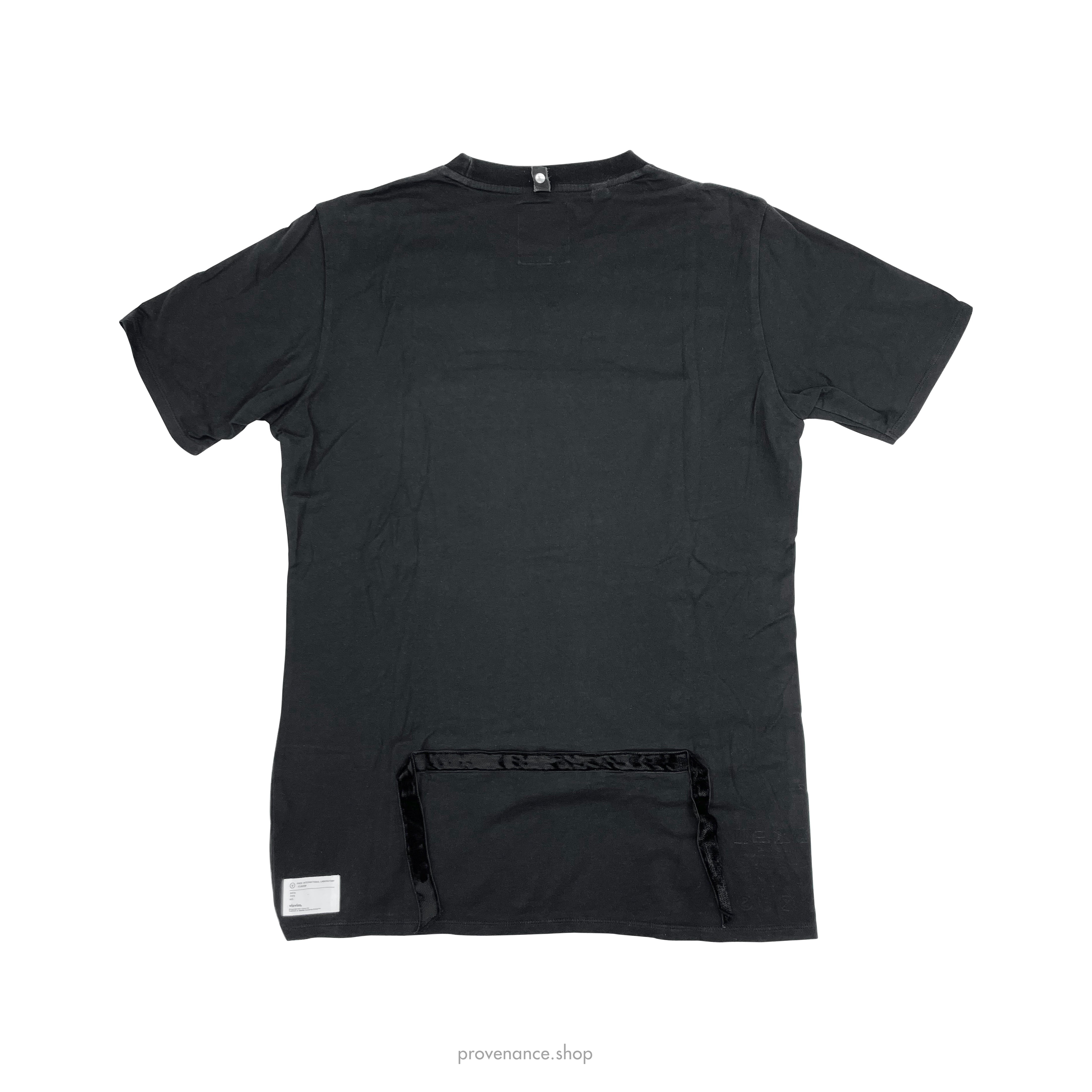 Visvim Velour Detail T-Shirt - Black - 2