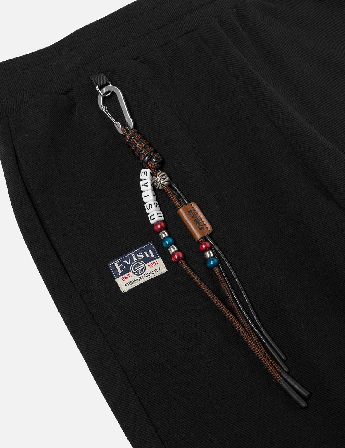 Totem Seagull Embroidery Straight Fit Sweatpants - 4