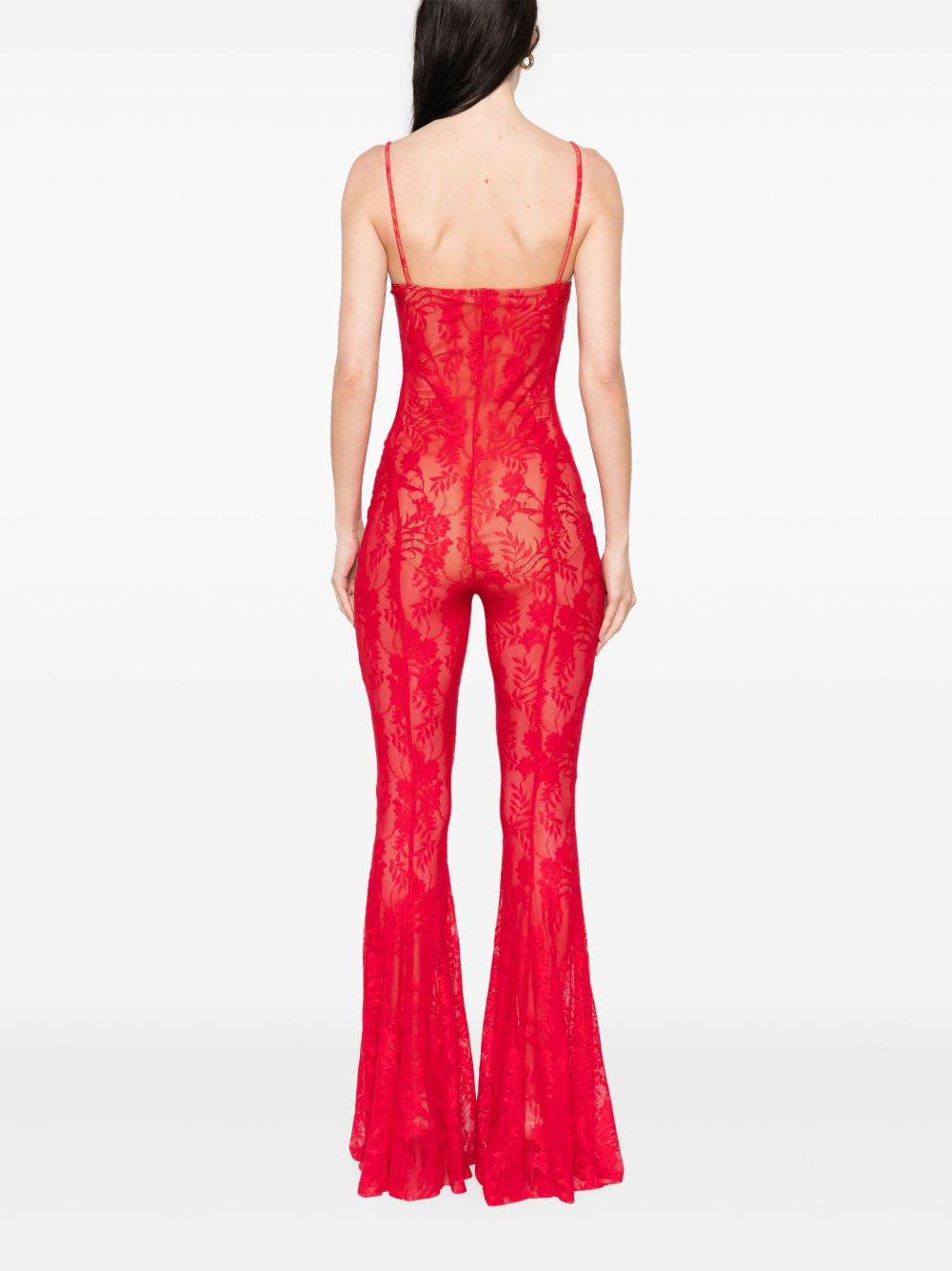 underwire fishtail jumpsuit - 4