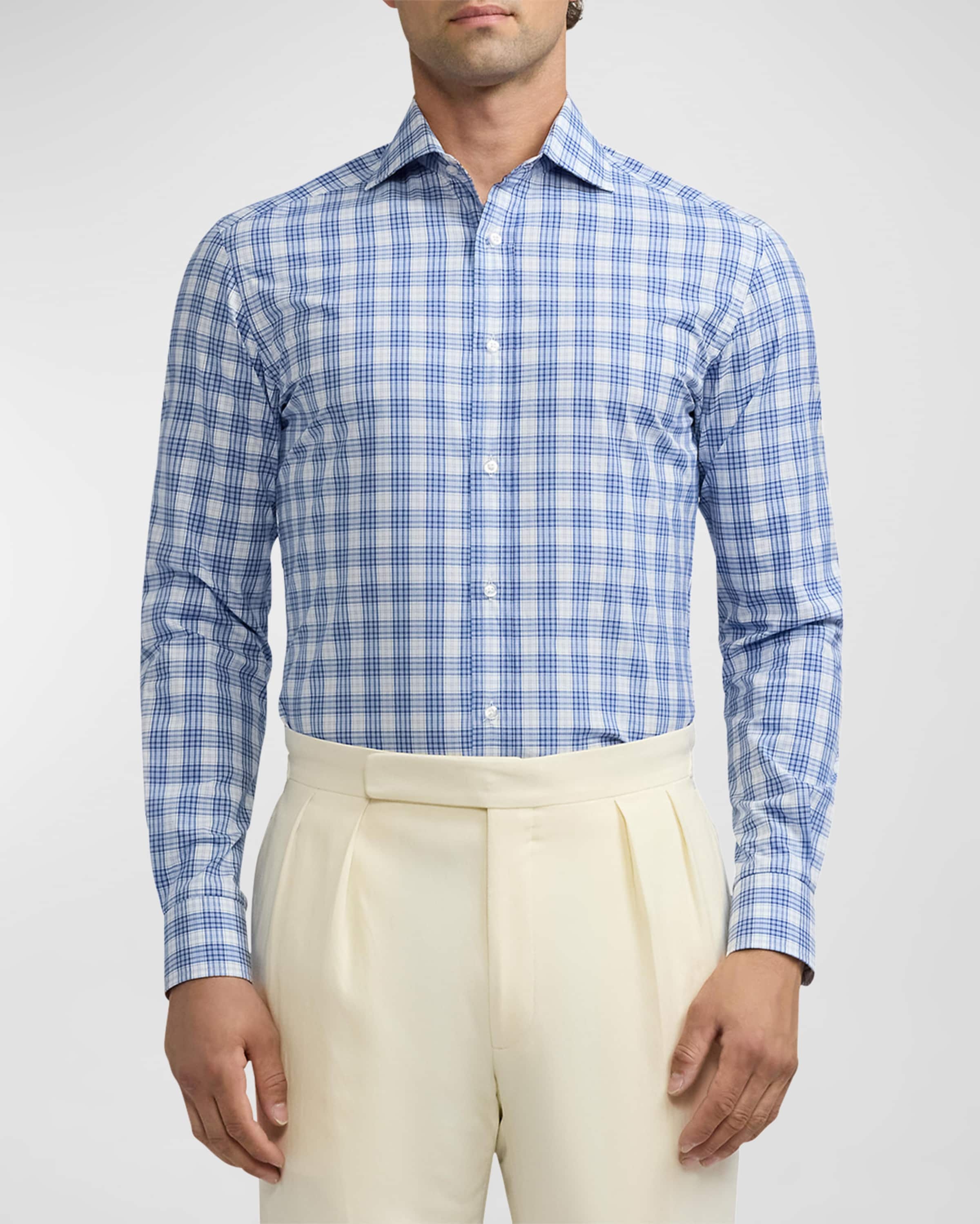 Men's Aston Plaid Poplin Sport Shirt - 2