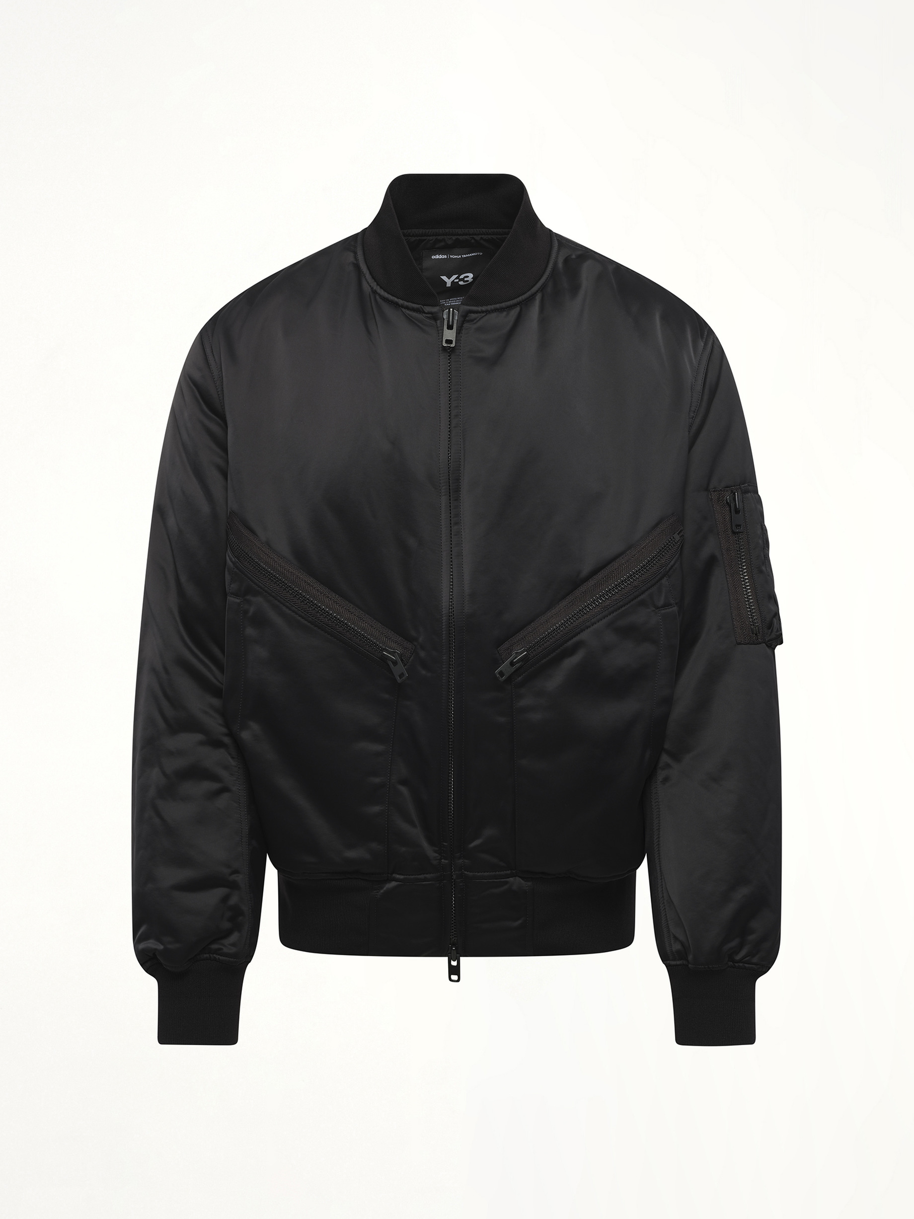 Bomber Jacket in Black - 2