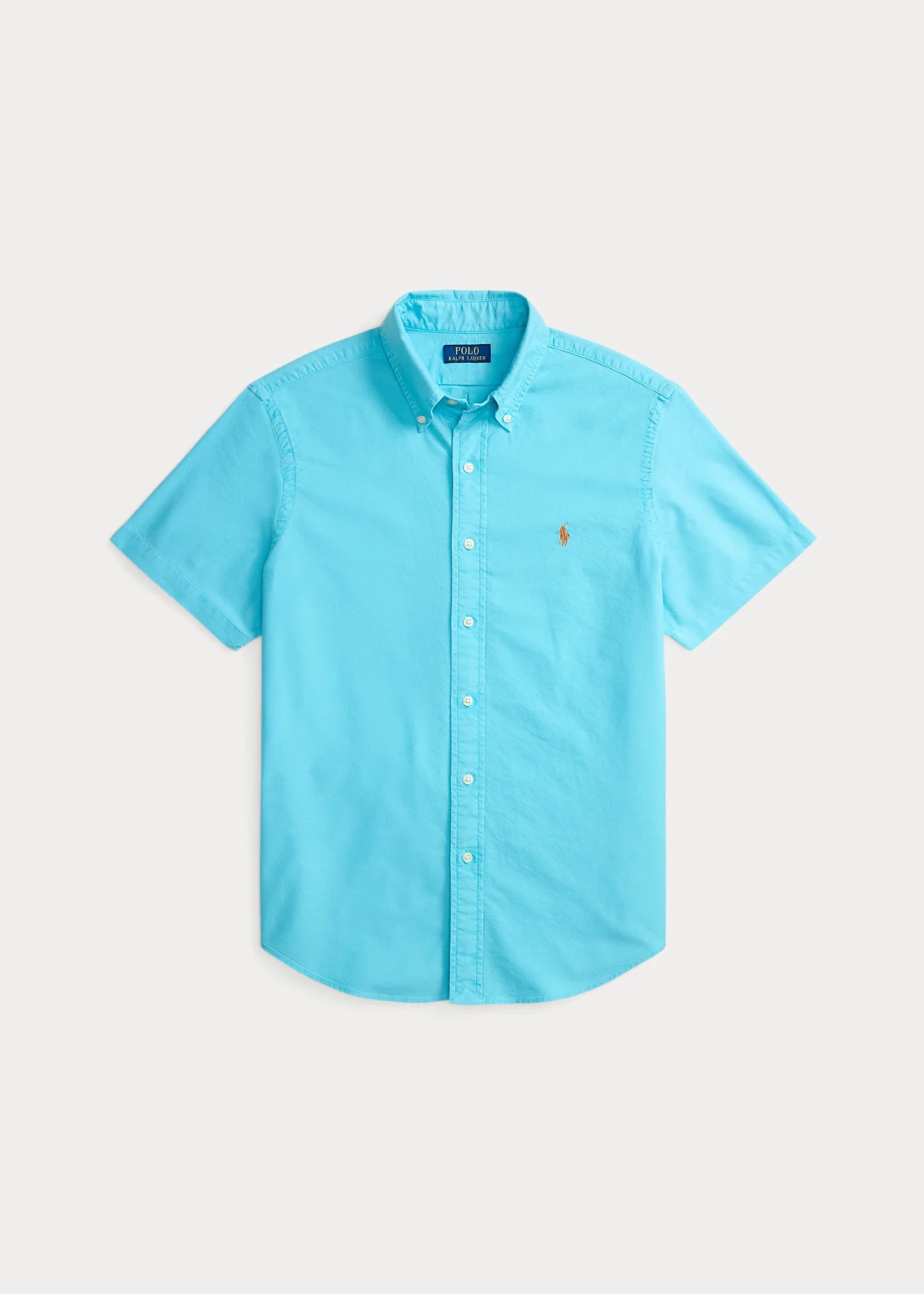Classic Fit Garment-Dyed Oxford Shirt - 1