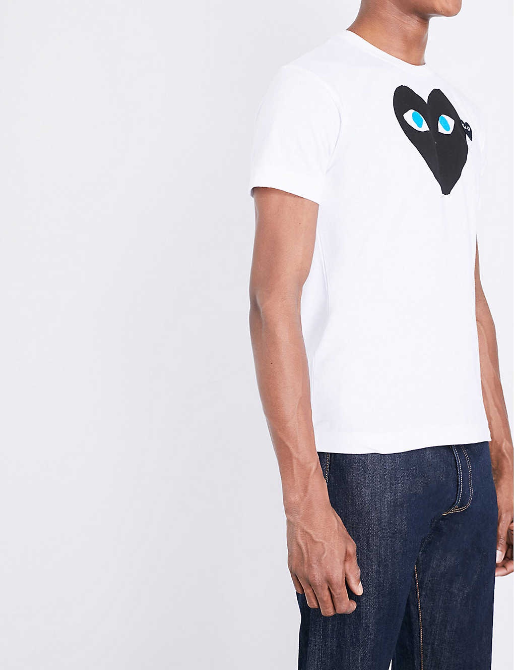 Heart-logo cotton-jersey T-shirt - 6