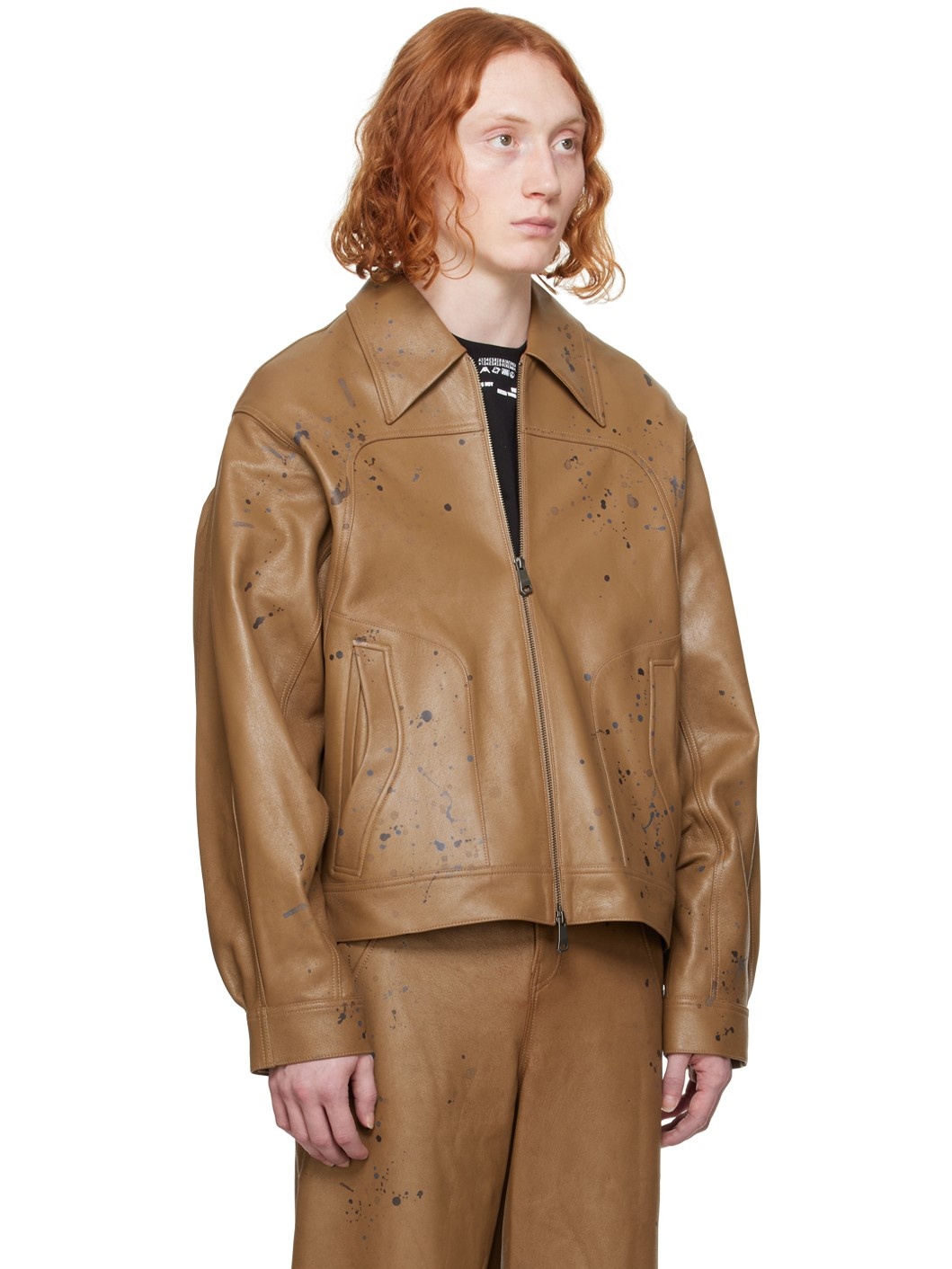 Tan Nord Leather Jacket - 2