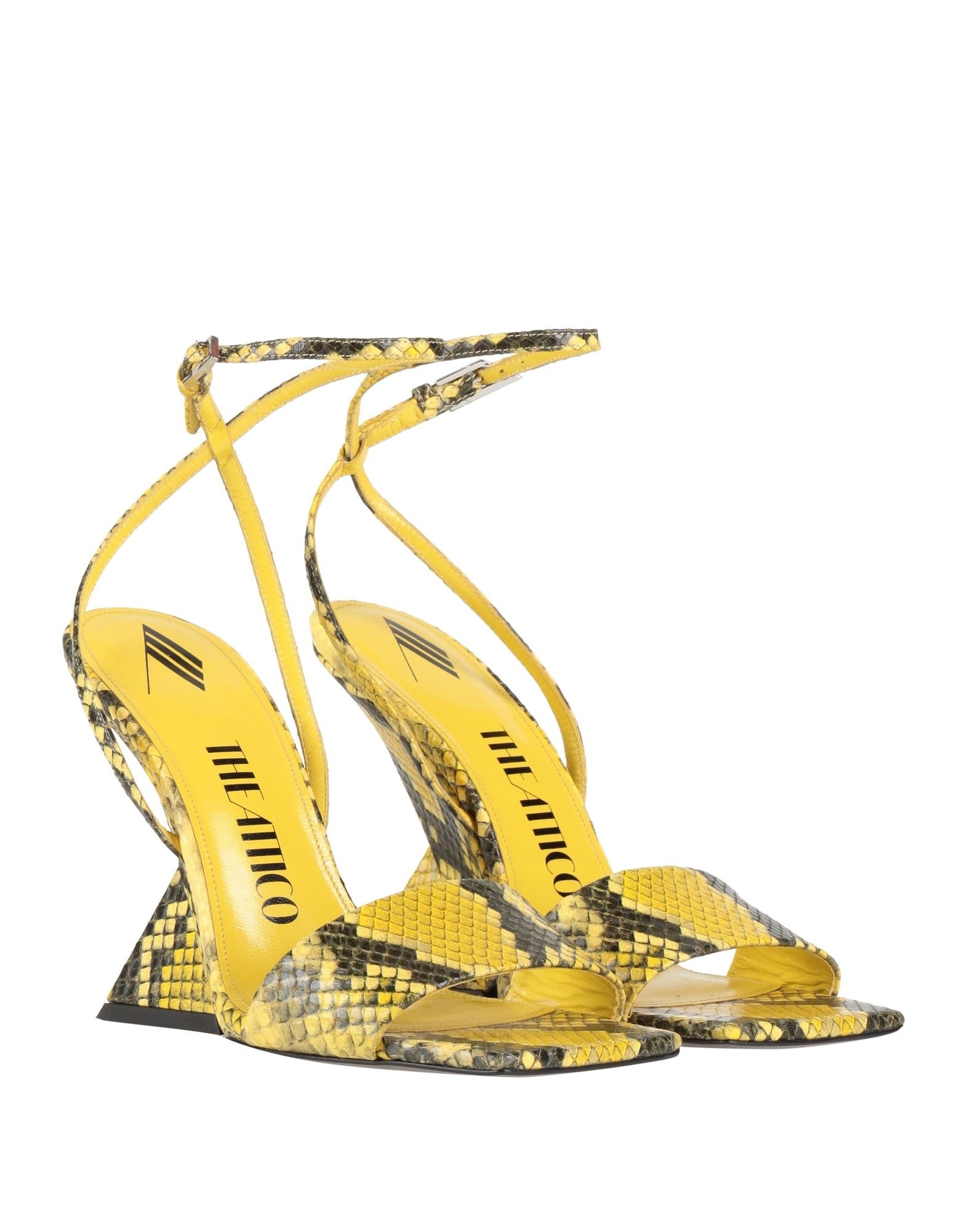 Yellow Women's Sandals - 2