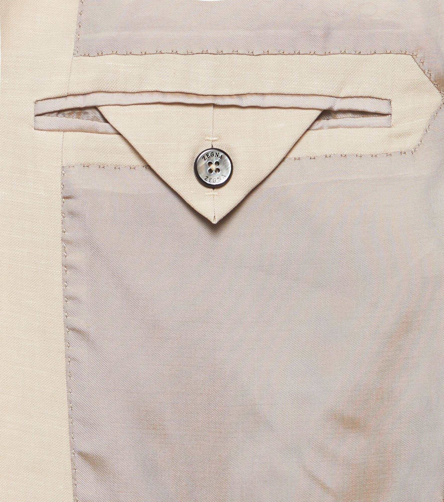 Trofeo wool and linen suit - 8
