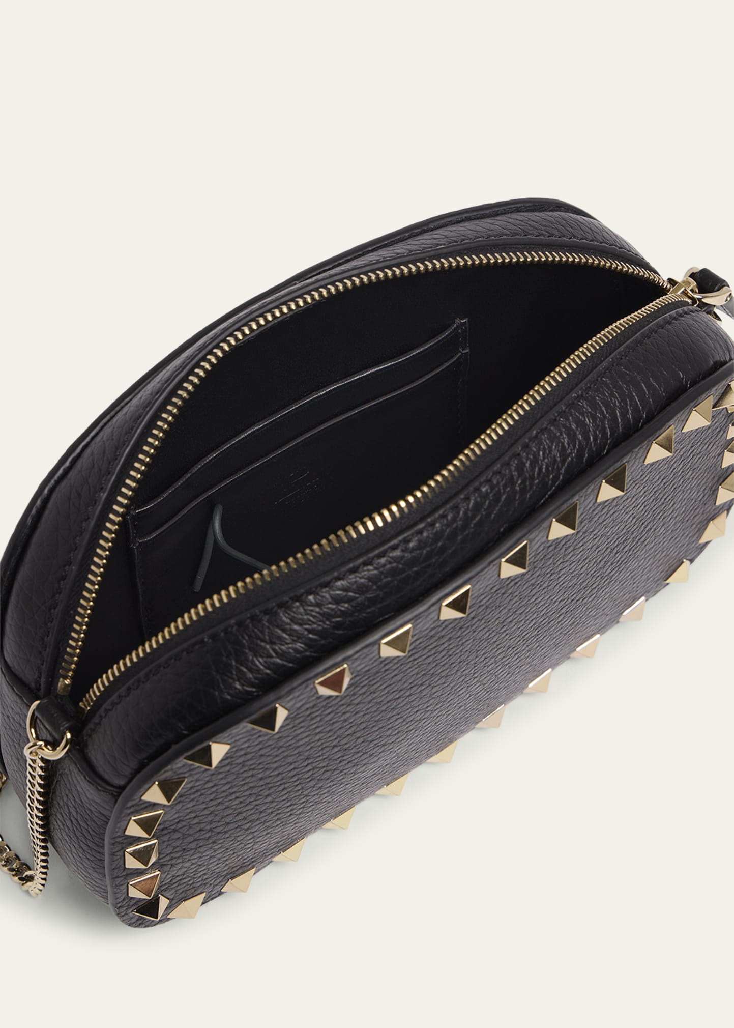 Mini Rockstud Leather Crossbody Bag - 4